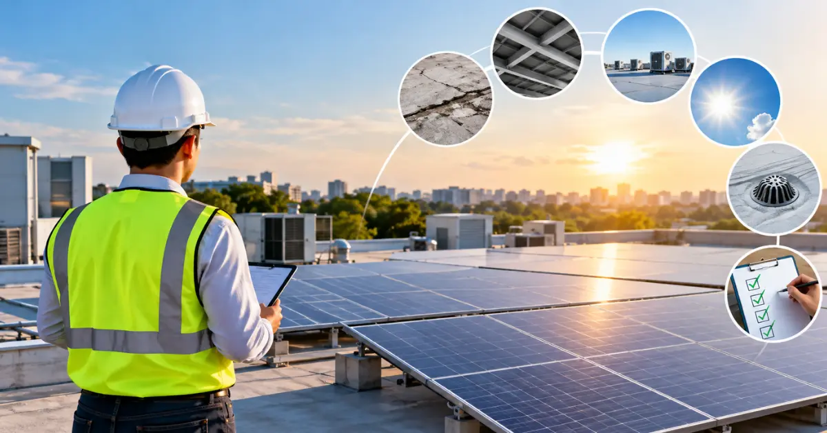Is Your Commercial Roof Ready for Solar? 8 Things to Check Before Installation